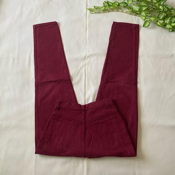 Vintage High Waisted Tapered Denim Jeans - Picture 4 of 6